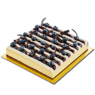 "Fancy Rakhi - FR- 8040 A (Single Rakhi), chocolate cake - 1kg - Click here to View more details about this Product